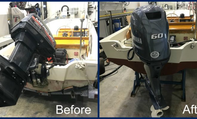 1988 Boston Whaler Repower Project