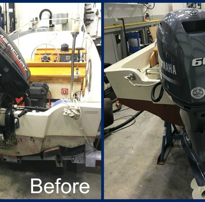 1988 Boston Whaler Repower Project