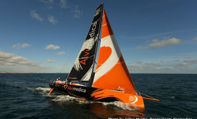 Team Alvimedica is the youngest entry in the Volvo Ocean Race 2014-15, which will have a stopover in Newport in May 2015.