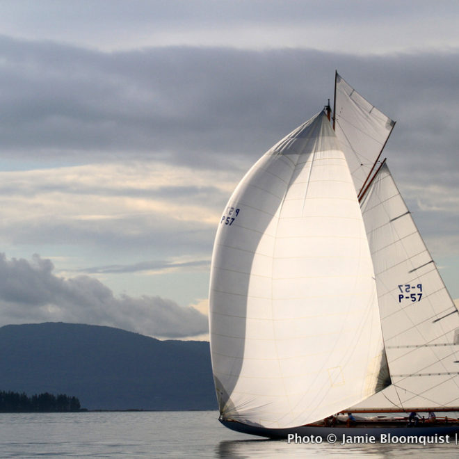 Yacht racing is about going as fast as possible, in as beautiful places as possible. ERR feeder race, West Penobscot Bay, 2011.