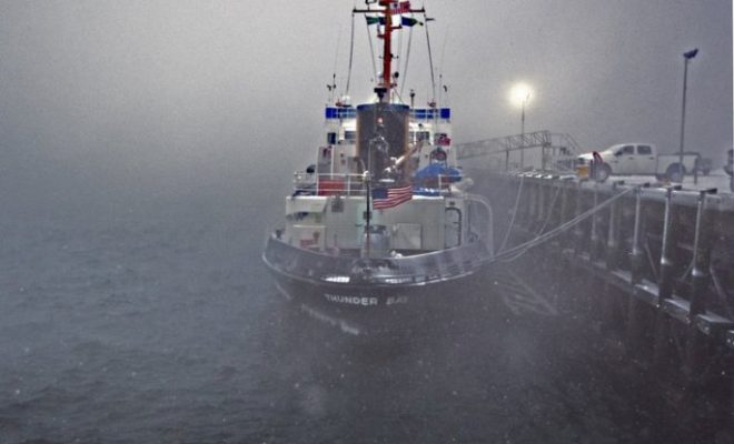 With temperatures hovering right around zero degrees for days on end, the Coast Guard's icebreaking mission is extra important.