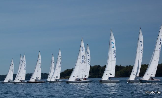 Etchells Lobster Bowl Regatta start.