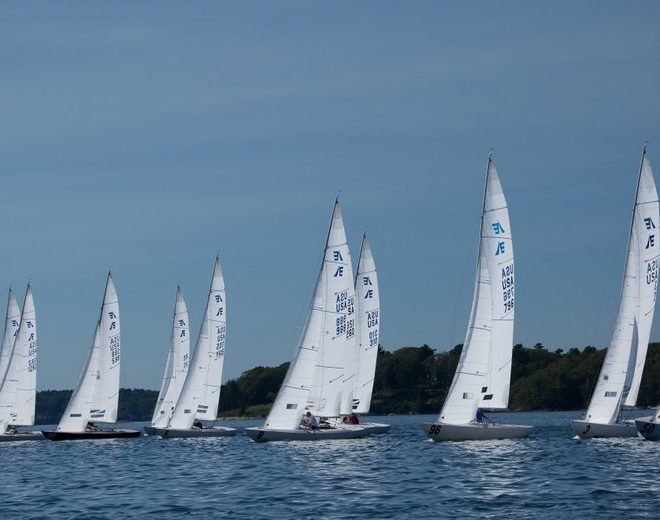 Etchells Lobster Bowl Regatta start.
