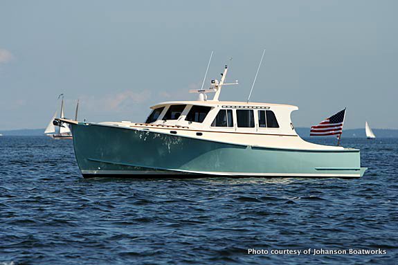 KATHLEEN IV, a 50' Wesmac built by Johanson Boatworks, will be on display at the 2012 Maine Boats, Homes & Harbors Show.