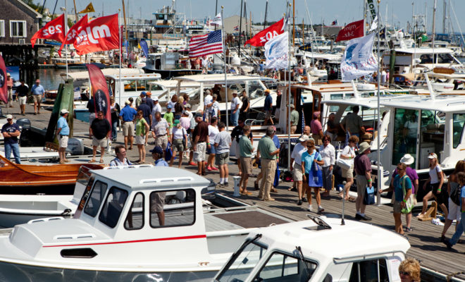 The docks will be heaving with boats and boaters.