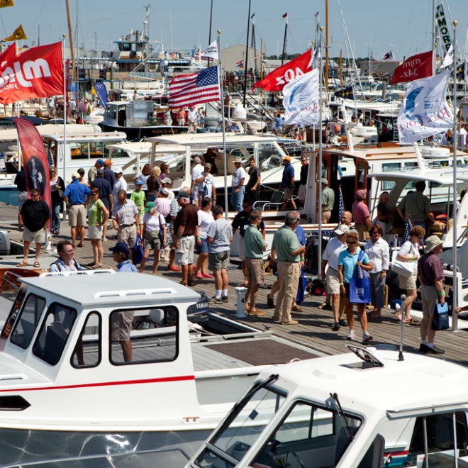 The docks will be heaving with boats and boaters.