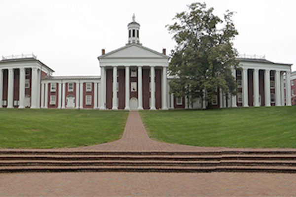 Iconic buildings of Washington and Lee University in Lexington, VA. ©Bobak Ha'Eri