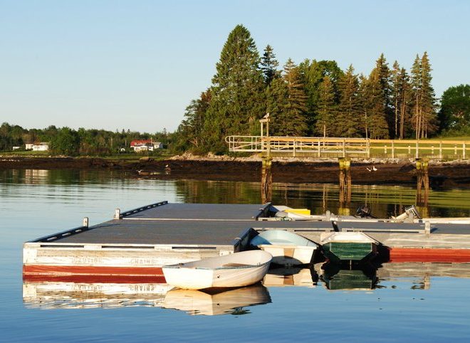 A breathless June morning in Tenants Harbor.