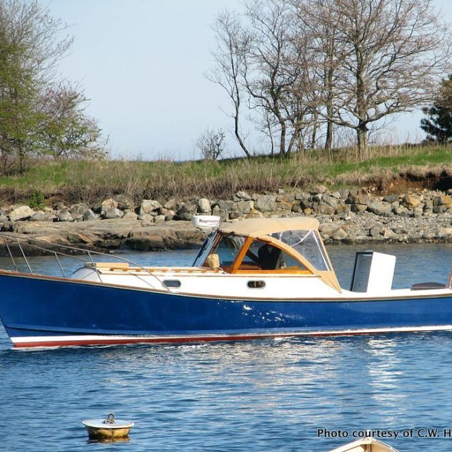 PENGUIN, a Wasque 32, has undergone a total refit at C.W. Hood Yachts in Marblehead.