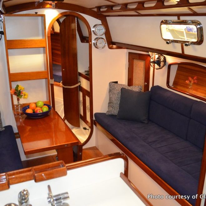 Isn't this the coziness we all crave aboard?