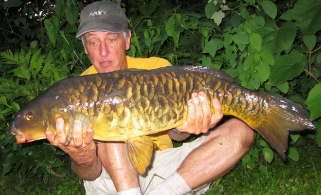 When saltwater fishing slows down, don't complain about it — head inland to land some sweet carp like this one!