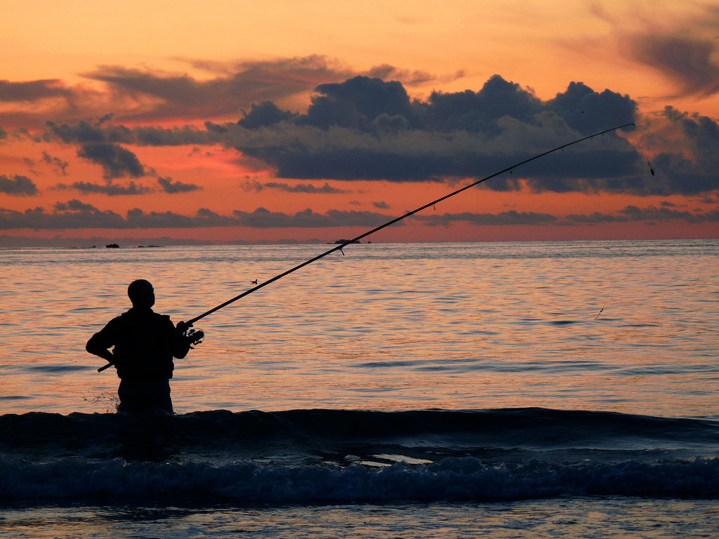 Spring Striper fishing in Buzzards Bay