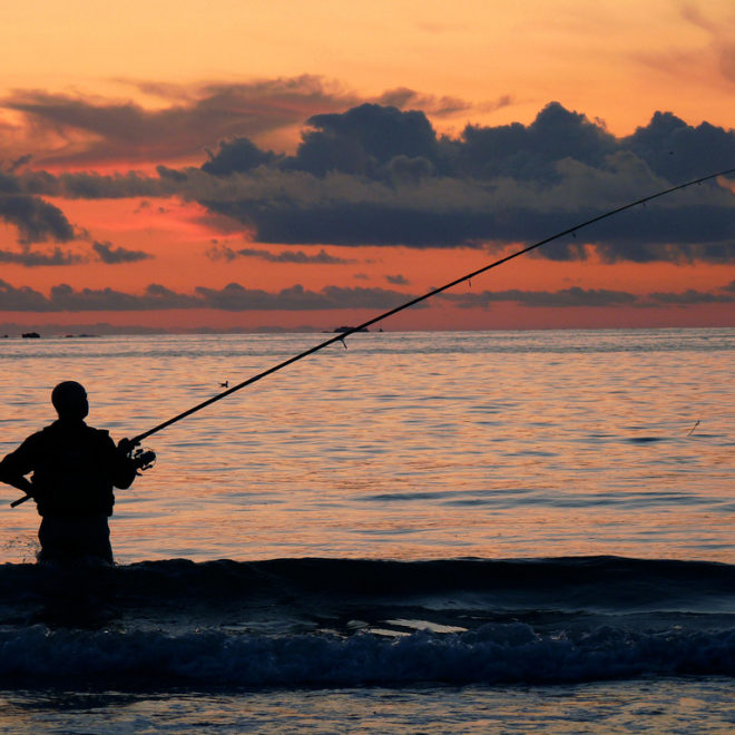 Spring Striper fishing in Buzzards Bay