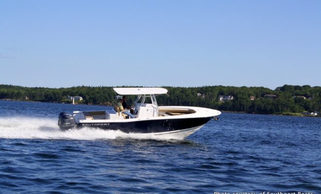 The new Southport 29FE is both a top-quality fishing boat and a family cruiser.