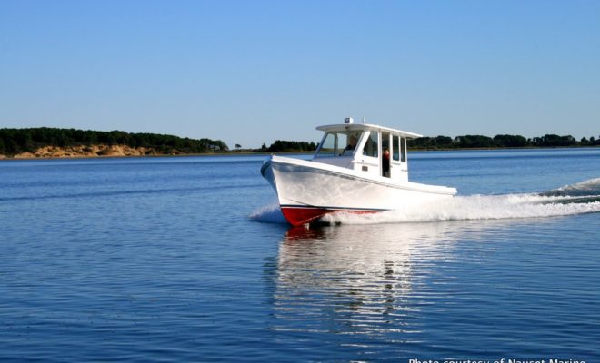 The new Nauset 25 Walk-Around Pilot House was designed for commuting to the islands around Bermuda.