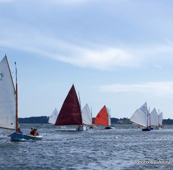 Nearly a hundred catboats competed in the 21st Arey's Pond Cat Gathering.