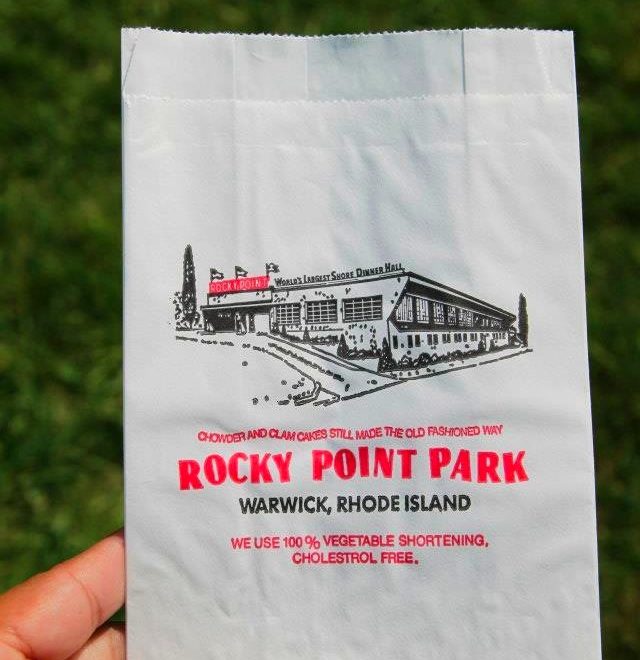The original clam cake bag, courtesy of John Howell.