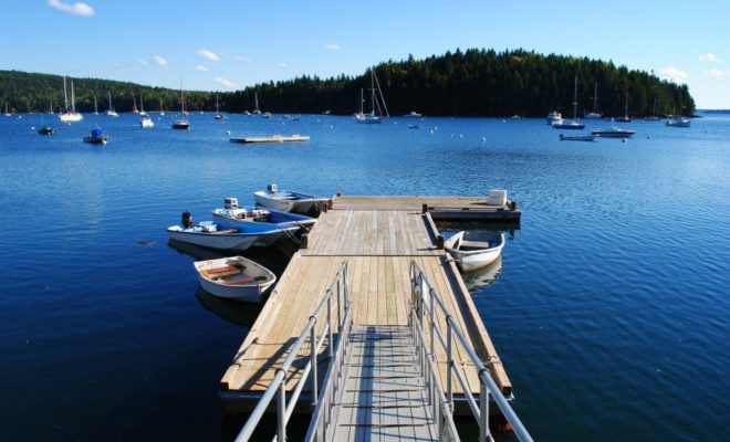 A perfect September day in Bucks harbor.