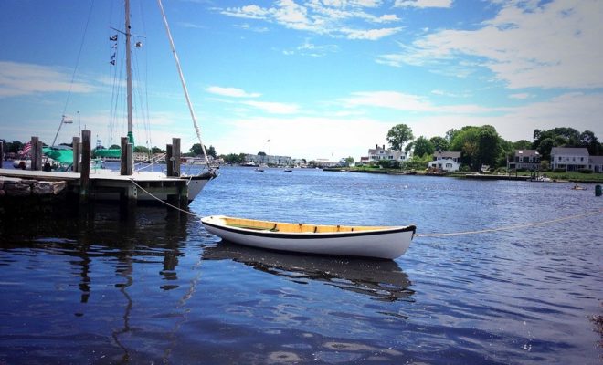 If you're able to visit Mystic Seaport by boat, you'll get an inside view of this historic facility — even after hours.