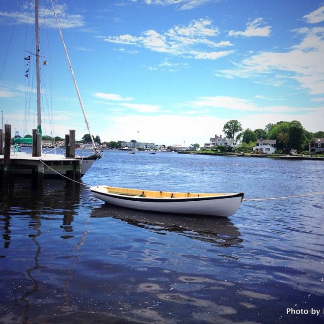 If you're able to visit Mystic Seaport by boat, you'll get an inside view of this historic facility — even after hours.
