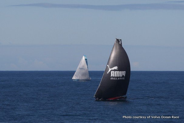 Meters, instead of miles, separated Mar Mostro from Telefonica in the final stretch of Leg 5.