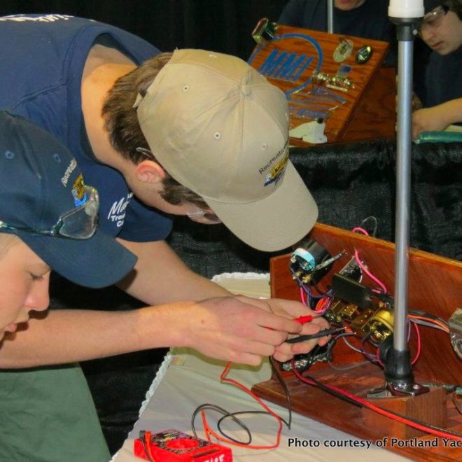 The Troubleshooting Contest held at the Maine Boatbuilders Show was all about hands-on training.