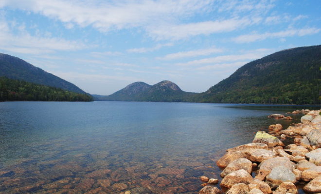 Jordan Pond in Acadia National Park, a true gift to nature lovers.