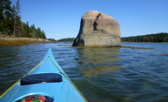 A kayak is the ideal way to explore Seal Bay, which shoals dramatically in spots. Watch the tide!