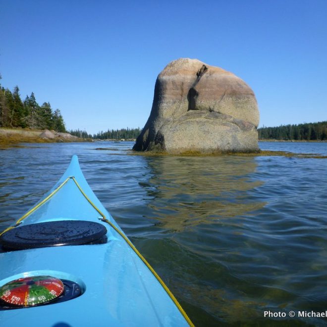 A kayak is the ideal way to explore Seal Bay, which shoals dramatically in spots. Watch the tide!