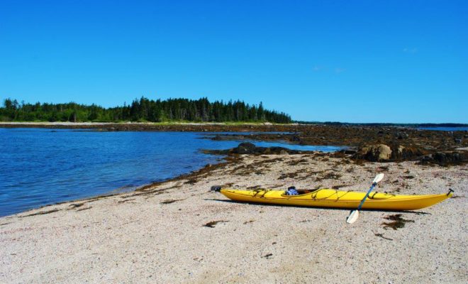 Perfect anchorage on Northern Island.