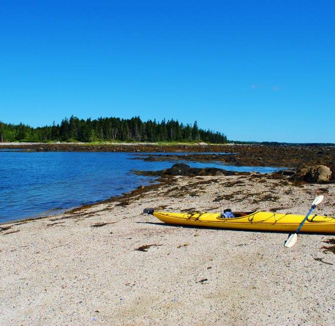 Perfect anchorage on Northern Island.