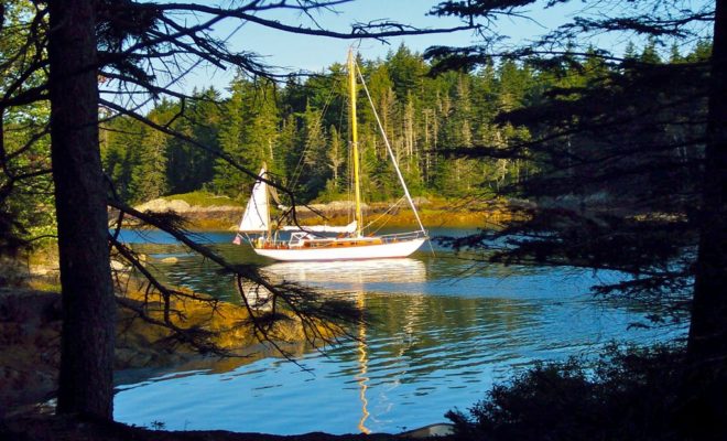 If you go just beyond where you feel comfortable in Perry Creek, you might find paradise. Photo by Tom Young/USHarbors.com.