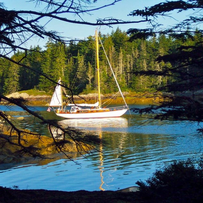 If you go just beyond where you feel comfortable in Perry Creek, you might find paradise. Photo by Tom Young/USHarbors.com.