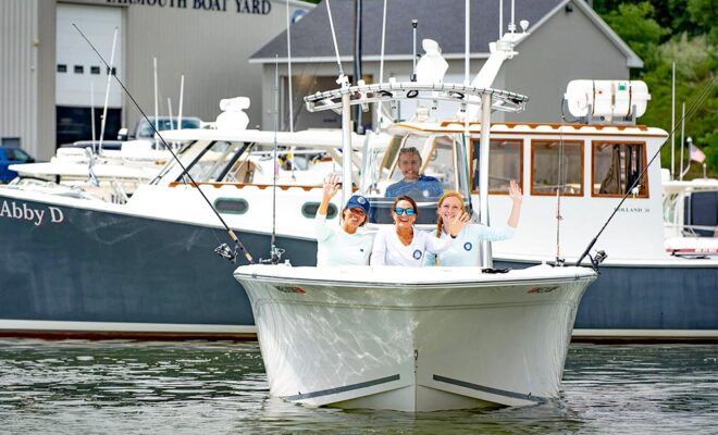 Freedom Boat Club at Yarmouth Boat Yard, Maine