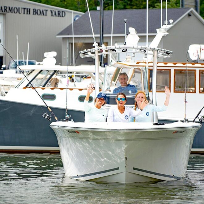 Freedom Boat Club at Yarmouth Boat Yard, Maine