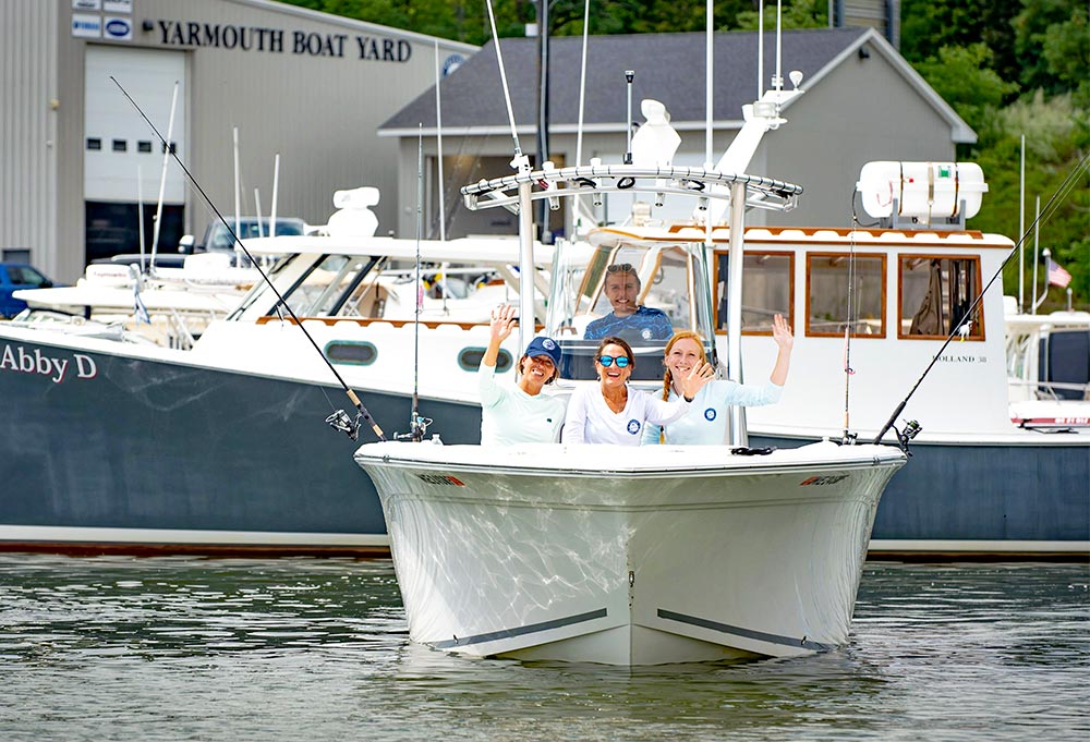 Freedom Boat Club at Yarmouth Boat Yard, Maine