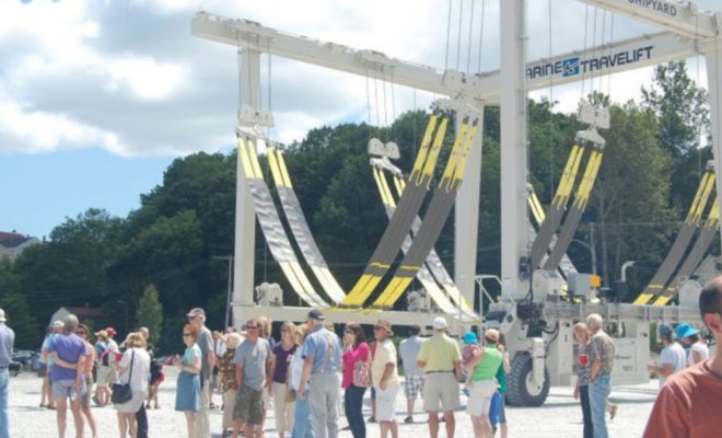 The T-lift was on display at the Open House.