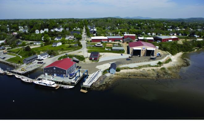 Lyman-Morse Boatbuilding on the St. George River