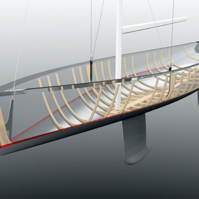 Chainplates Matter: On this all-composite 60-footer, we engineered composite chainplates.  The  right material. And some finesse