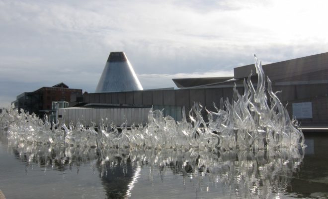 The Glass Museum is located on the Tacoma waterfront.