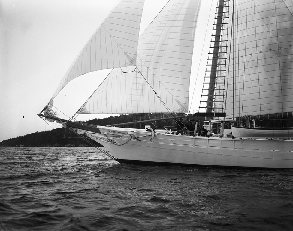 Bill of Rights under sail, June 16, 1971.