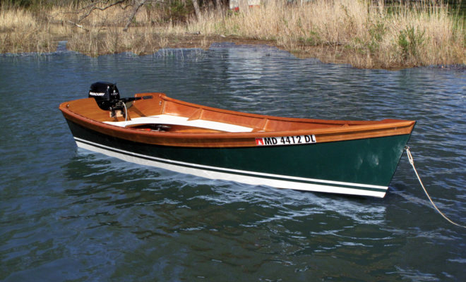 The Peeler is a new 15-foot utility skiff designed by John C. Harris