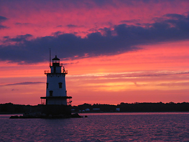 Conimicut Light, Warwick, RI. Photo by Mike McElroy