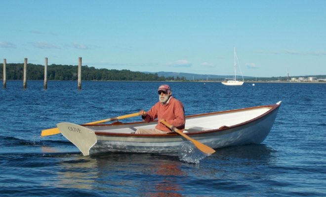 A proper rowing boat