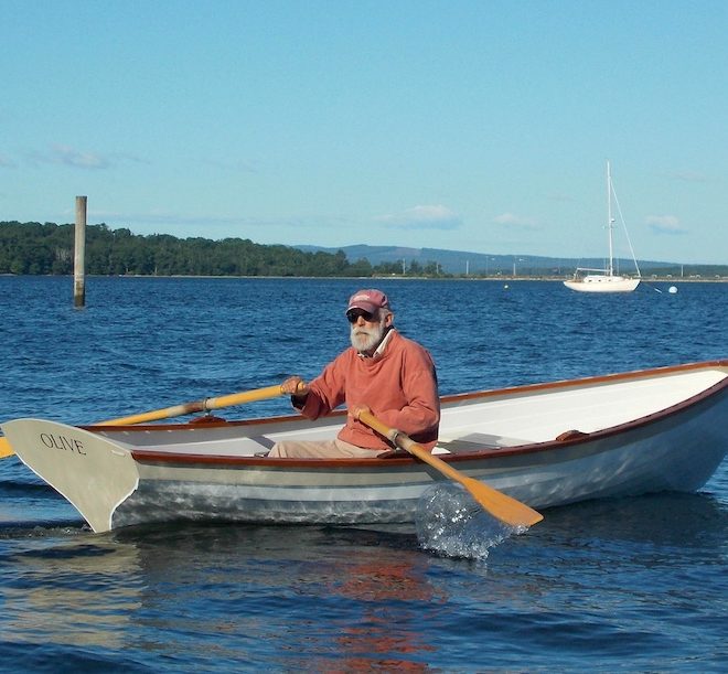 A proper rowing boat