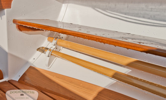 Oar and Spinnaker Pole Storage