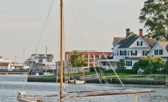 Another gorgeous sloop, just waiting to set sail.