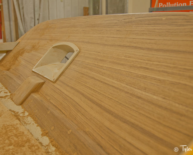 Teak Transom on Doughdish No.538