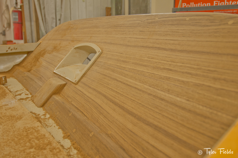 Teak Transom on Doughdish No.538