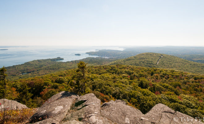 The views of Penobscot Bay from the top of Mount Megunticook are some of the best anywhere on the coast.